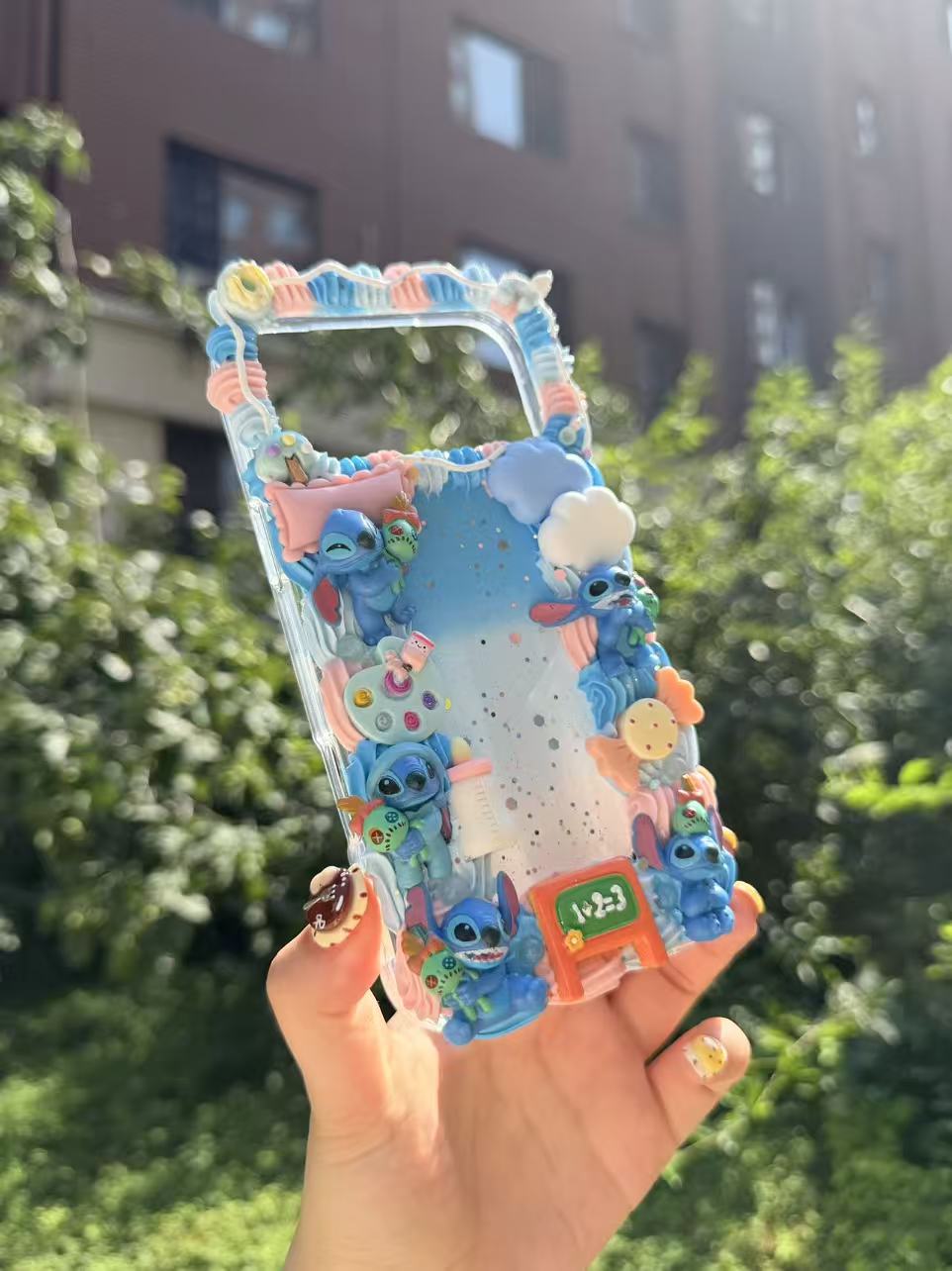 Handmade Cream Glue Phone Cases | All Device Models Available