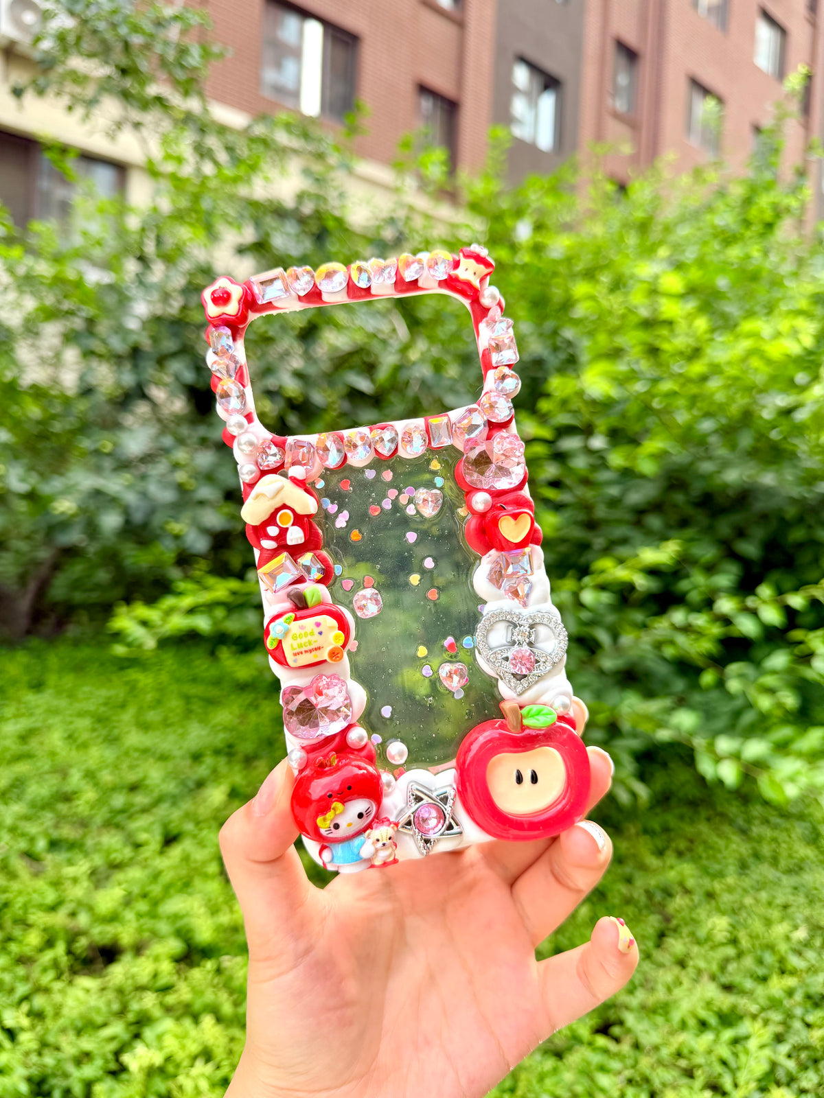 Handmade Cream Glue Phone Cases | All Device Models Available