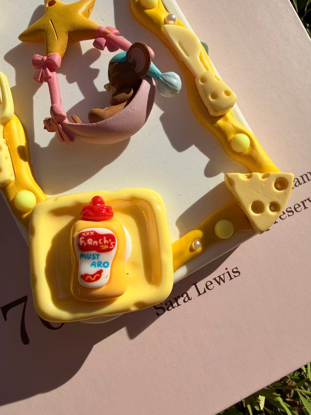 Handmade Cream Glue Phone Cases | All Device Models Available