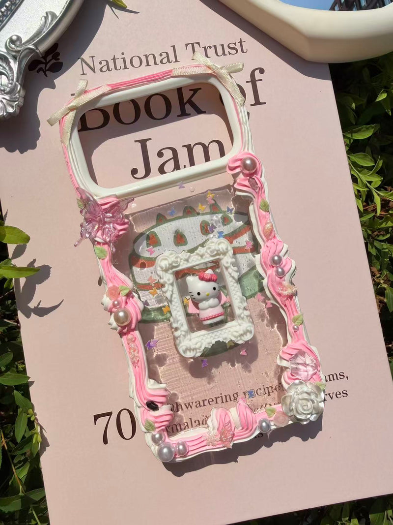 Handmade Cream Glue Phone Cases | All Device Models Available