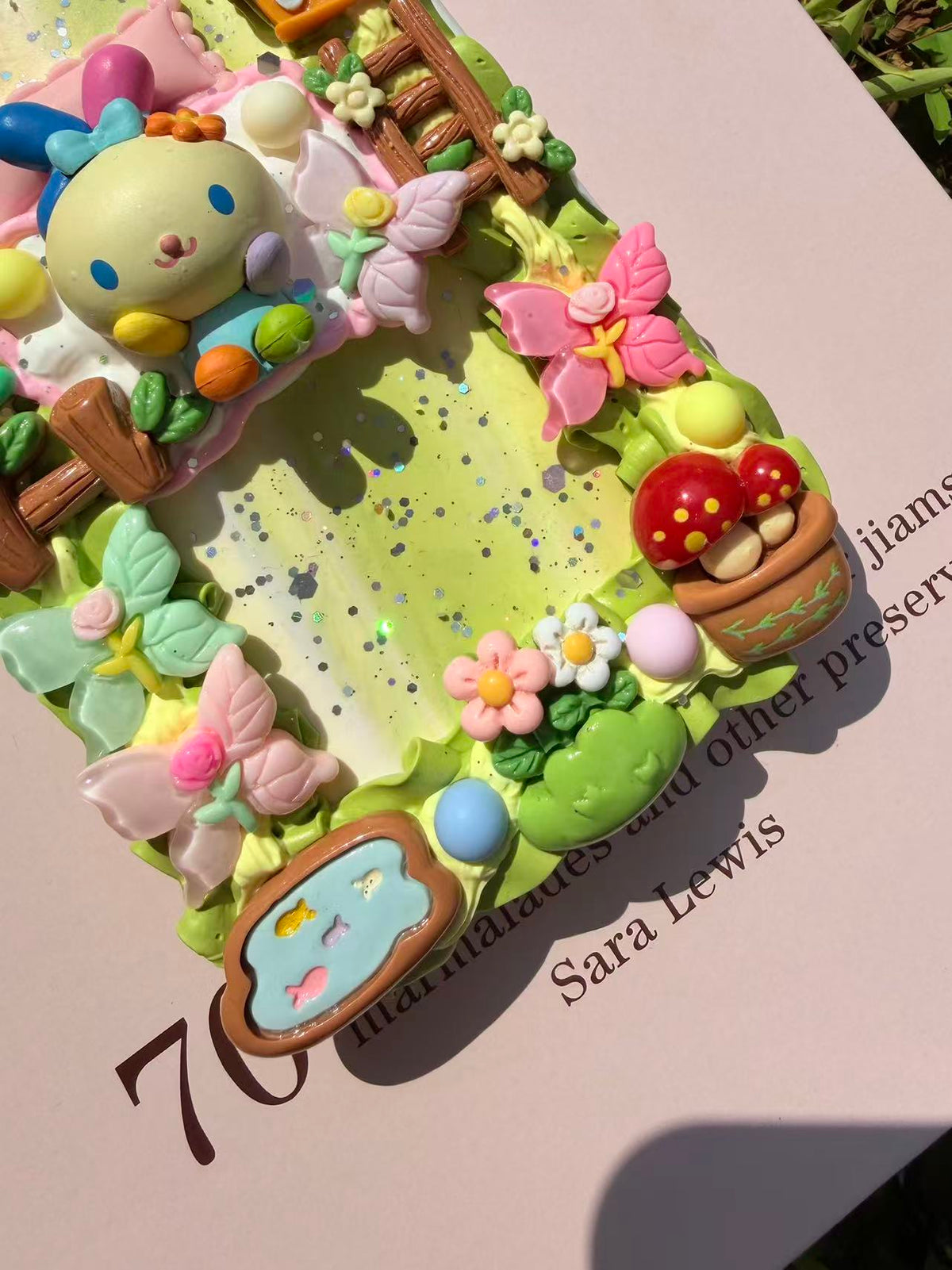 Handmade Cream Glue Phone Cases | All Device Models Available