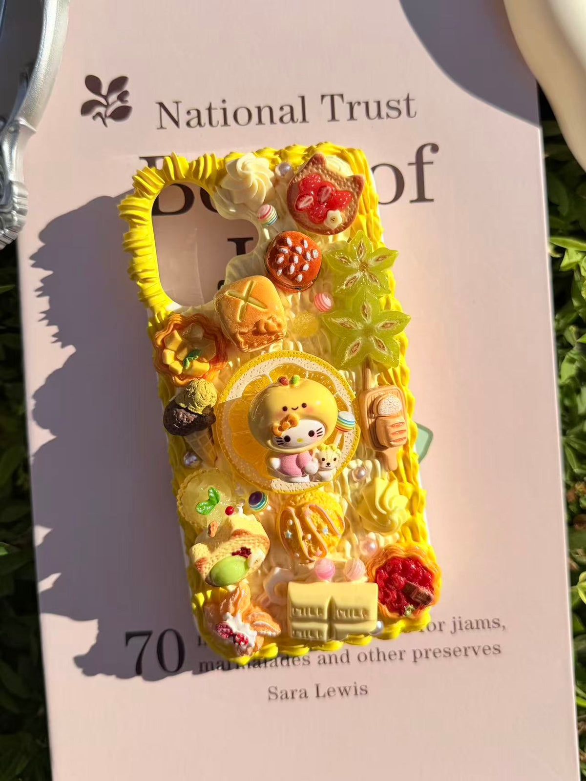 Handmade Cream Glue Phone Cases | All Device Models Available