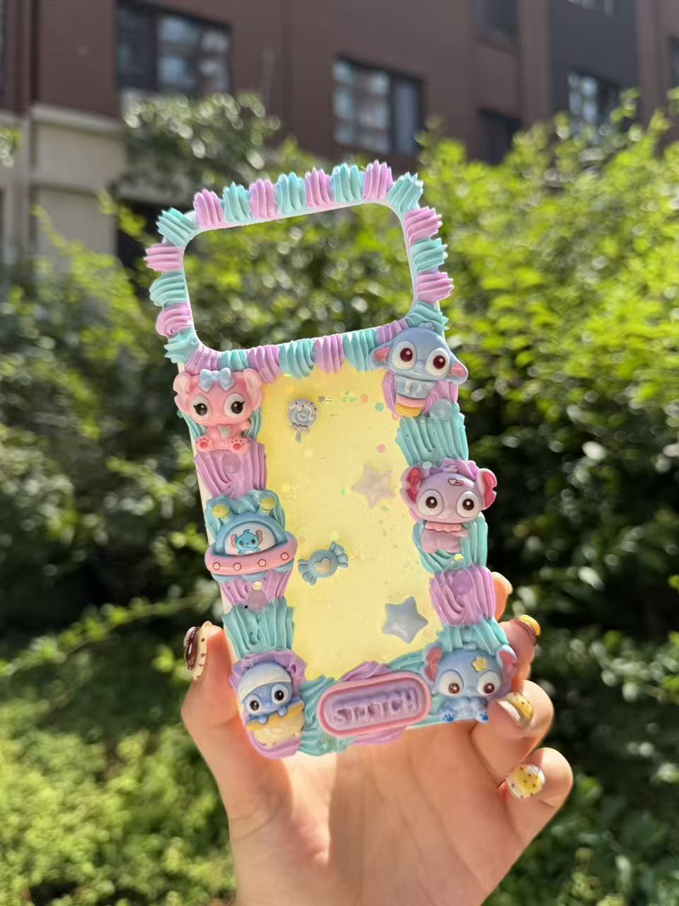 Handmade Cream Glue Phone Cases | All Device Models Available