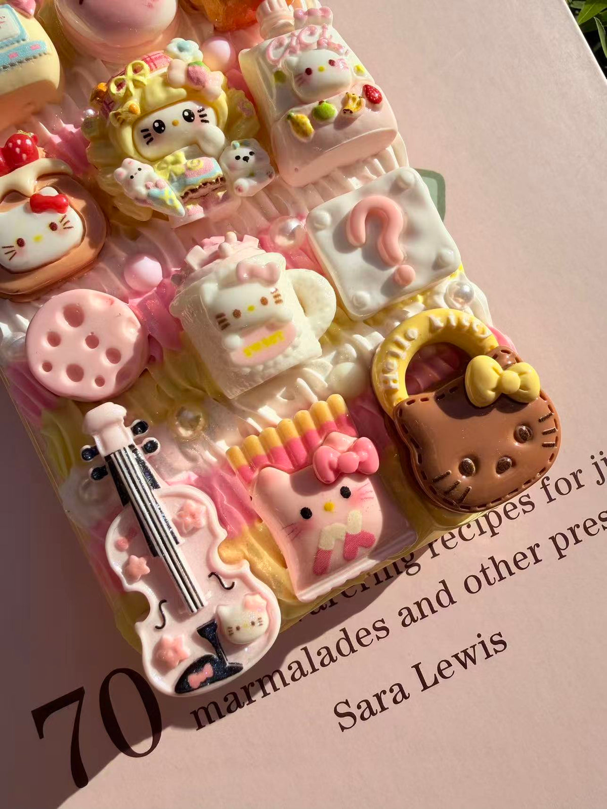 Handmade Cream Glue Phone Cases | All Device Models Available