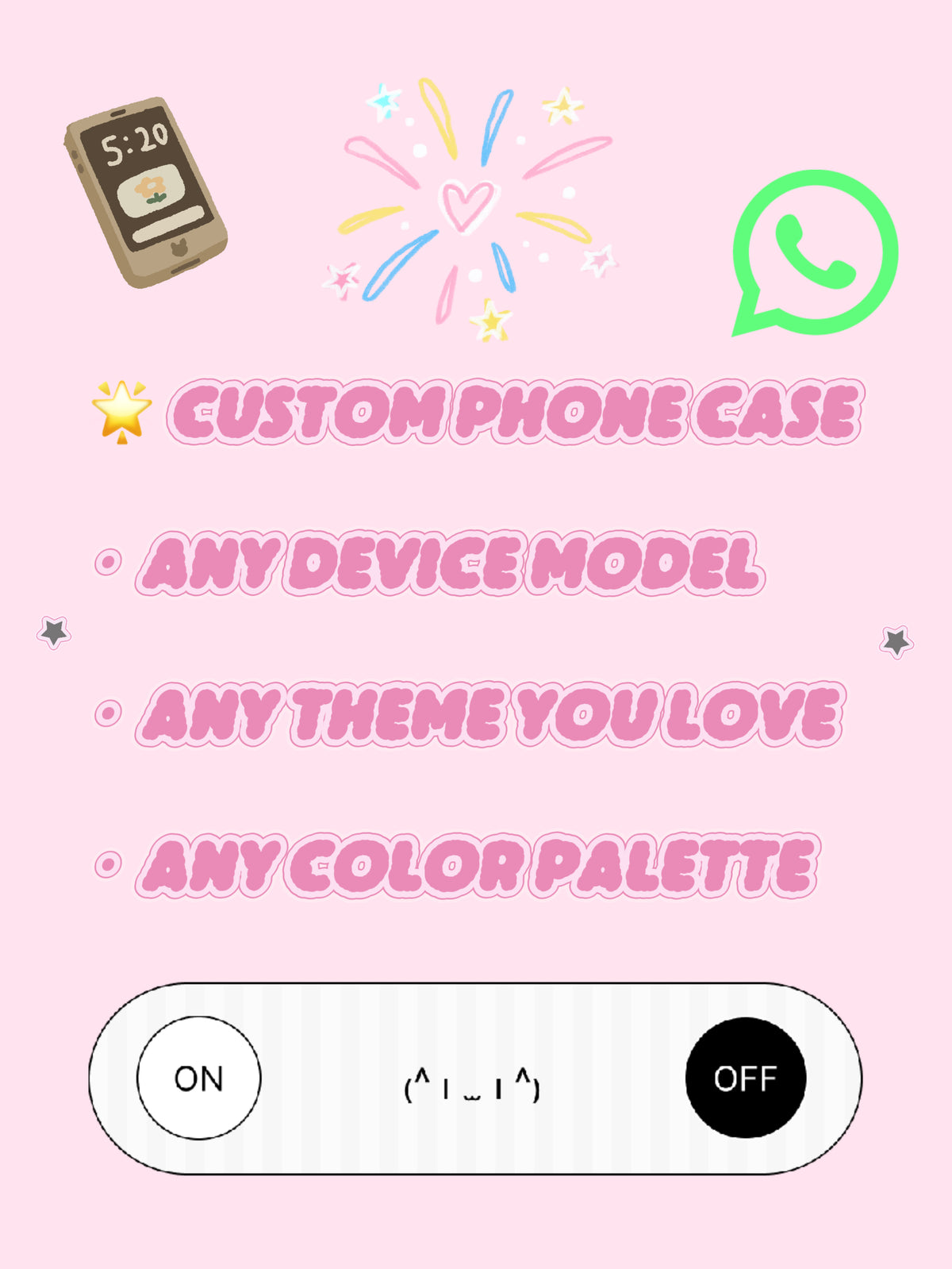 Customize your exclusive phone case
