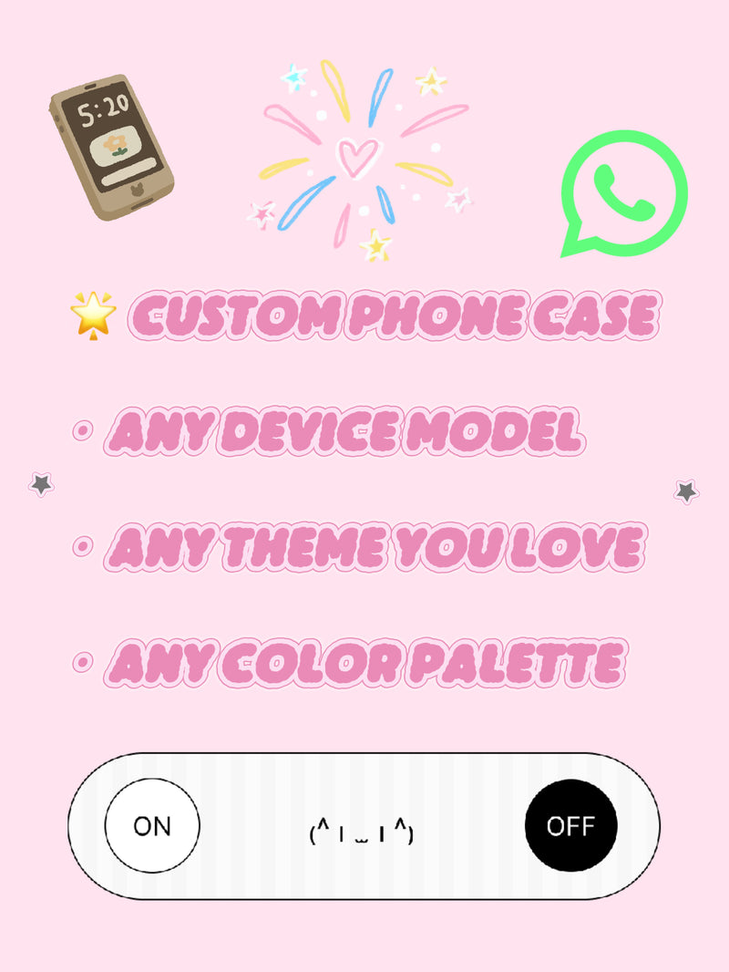 Customize your exclusive phone case
