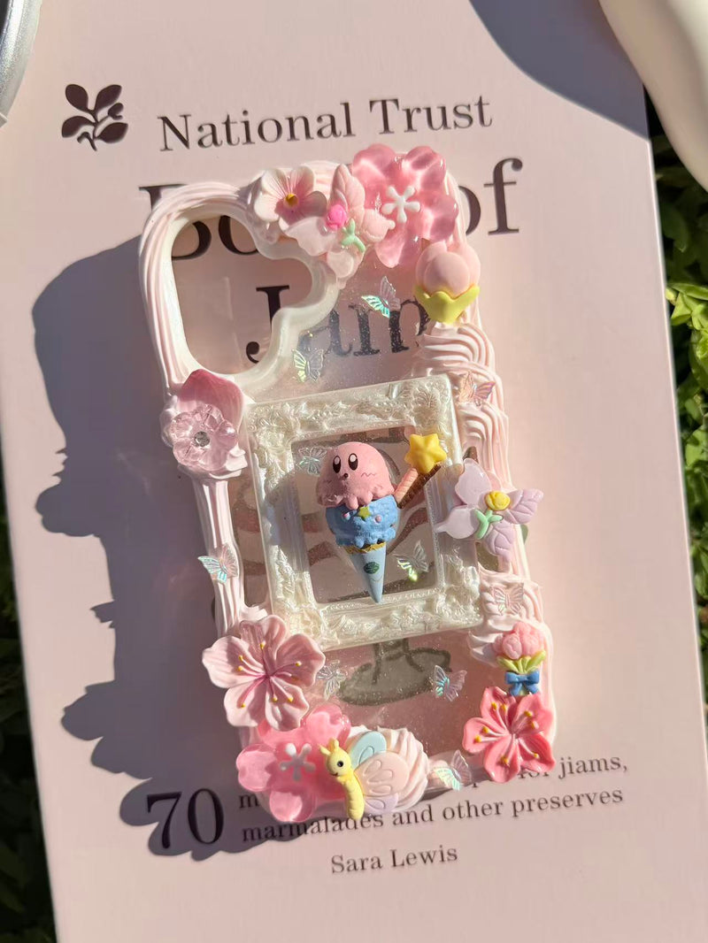 Handmade Cream Glue Phone Cases | All Device Models Available