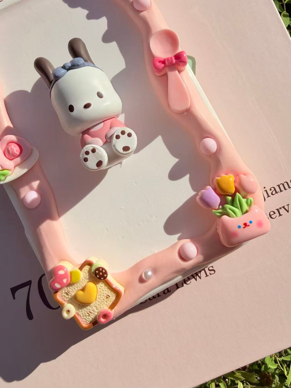 Handmade Cream Glue Phone Cases | All Device Models Available