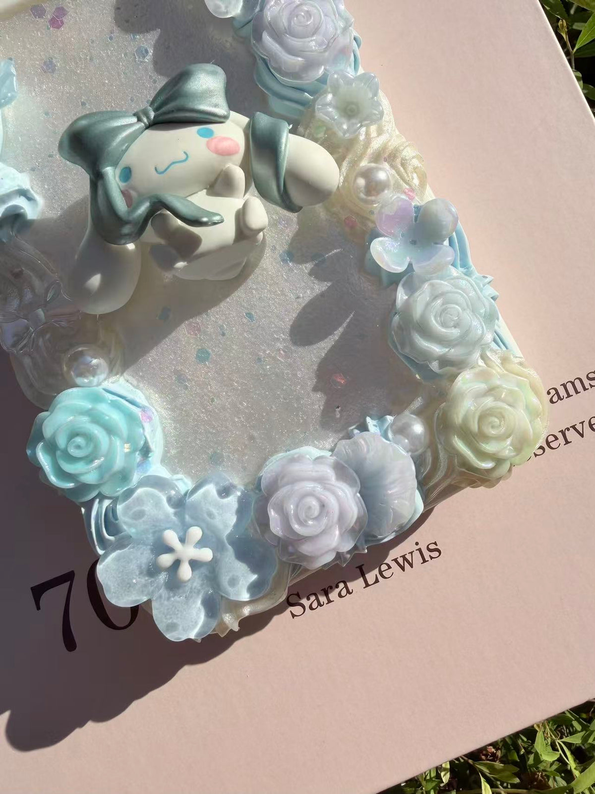 Handmade Cream Glue Phone Cases | All Device Models Available