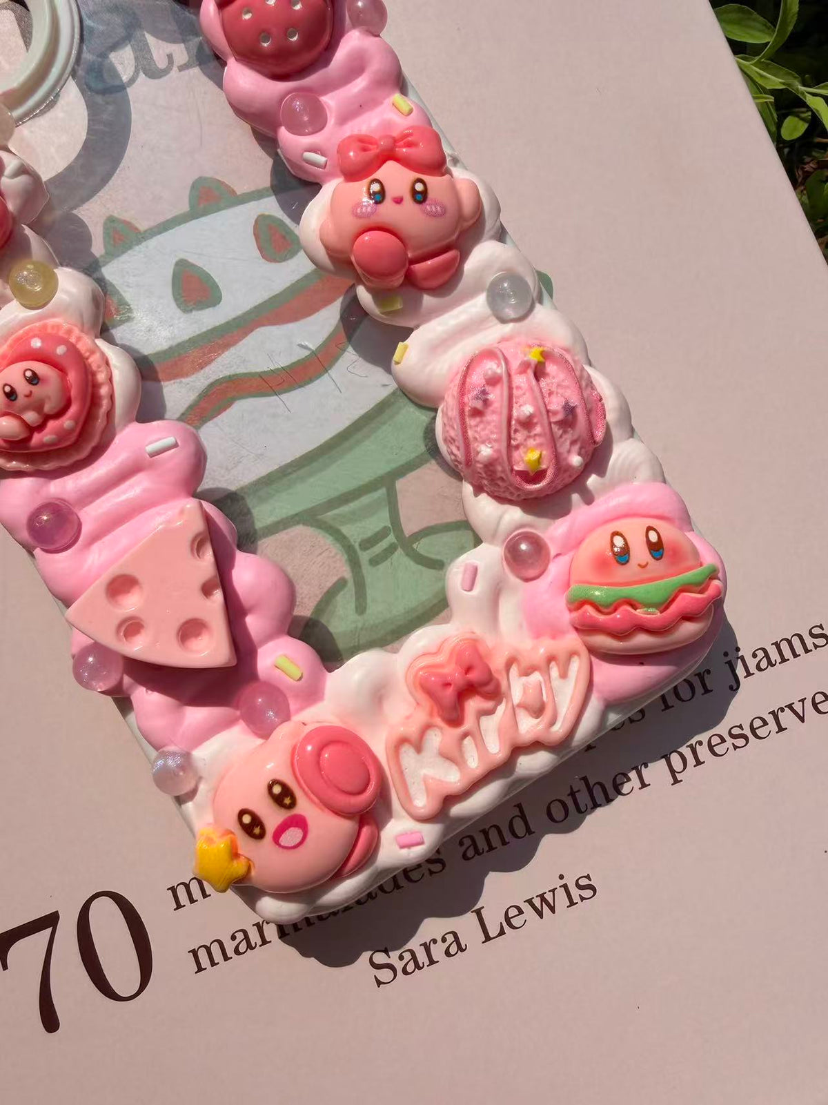 Handmade Cream Glue Phone Cases | All Device Models Available
