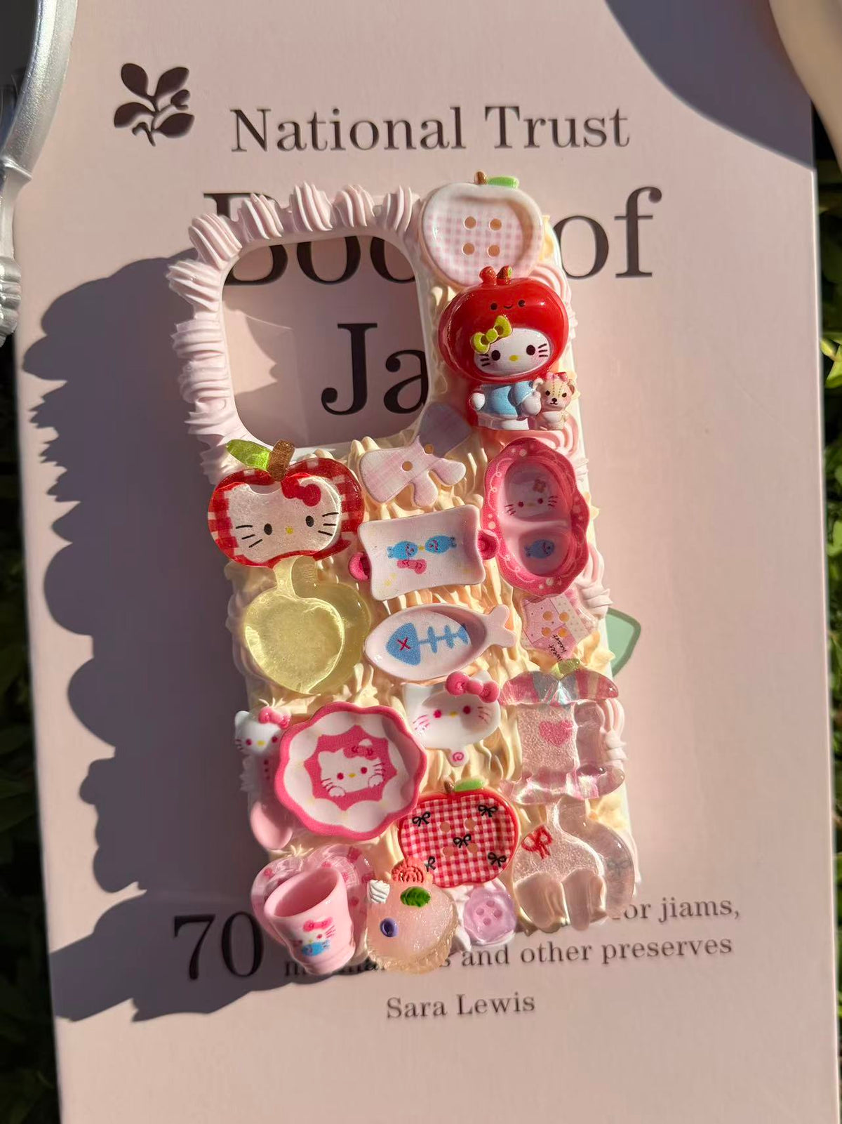 Handmade Cream Glue Phone Cases | All Device Models Available