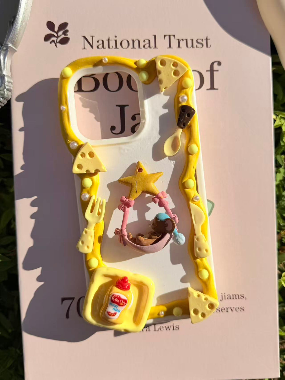 Handmade Cream Glue Phone Cases | All Device Models Available