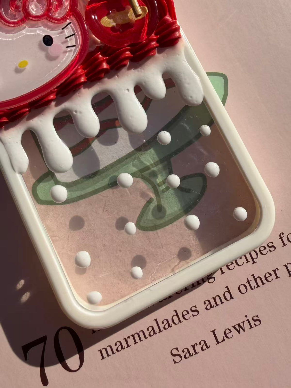 Handmade Cream Glue Phone Cases | All Device Models Available