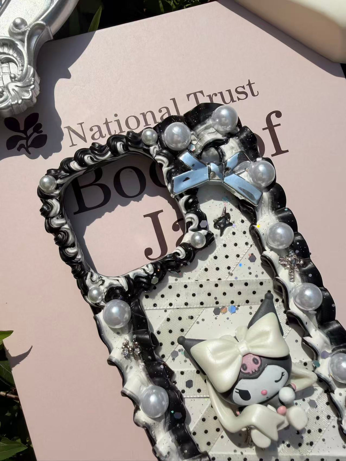 Handmade Cream Glue Phone Cases | All Device Models Available