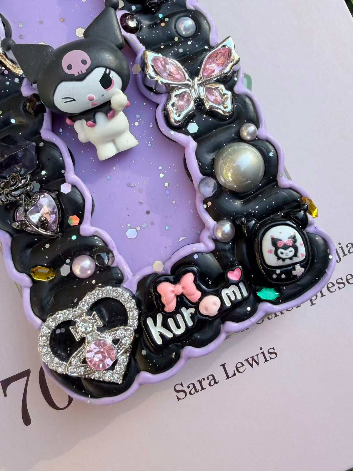 Handmade Cream Glue Phone Cases | All Device Models Available