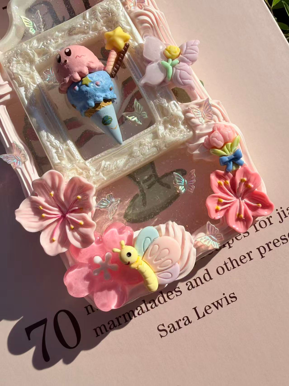 Handmade Cream Glue Phone Cases | All Device Models Available