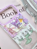 Handmade Cream Glue Phone Cases | All Device Models Available
